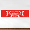 Valentine's Day Bonnie Marcus Solid Red 5 Ft. Banner