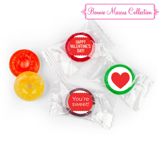 Personalized Valentine's Day Sweet Treat LifeSavers 5 Flavor Hard Candy (300 Pack)