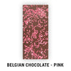 Personalized Bonnie Marcus Valentine's Day Cute Hearts Gourmet Infused Belgian Chocolate Bars (3.5oz)