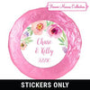 Wedding Wedding Reception Favors 1.25" Stickers (48 Stickers)