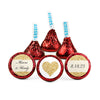 Personalized Wedding Glitter Hershey's Kisses