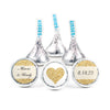 Personalized Wedding Glitter Hershey's Kisses