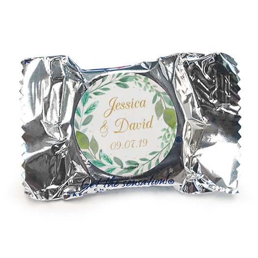 Personalized Wedding Forever Foliage York Peppermint Patties - pack of 70