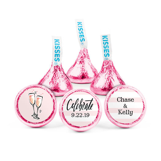 Personalized Wedding Bubbly Deluxe Candy Buffet