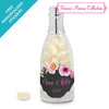 Bonnie Marcus Collection Personalized Champagne Bottle Floral Embrace Custom Wedding Favor (25 Pack)