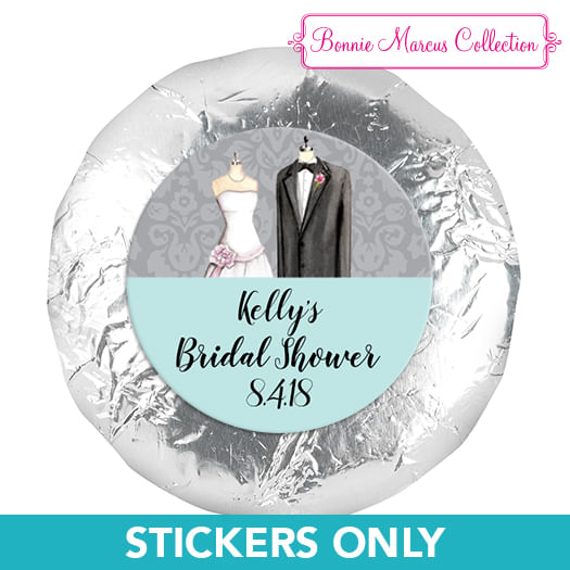 Bridal Shower Forever Together 1.25" Stickers (48 Stickers)