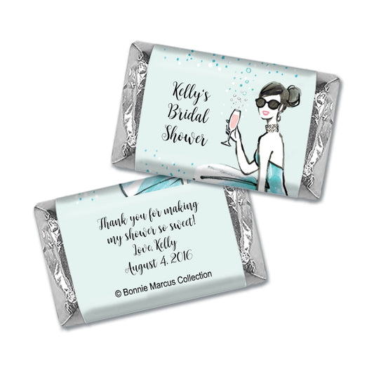 Bonnie Marcus Collection Bridal Shower Sunny Soiree Personalized Mini Wrappers