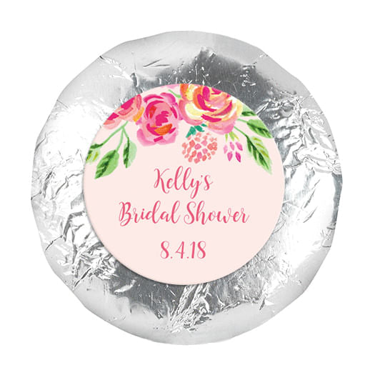 In the Pink Bridal Shower 1.25" Stickers (48 Stickers)