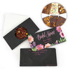 Personalized Bonnie Marcus Bridal Shower Floral Embrace Gourmet Infused Belgian Chocolate Bars (3.5oz)