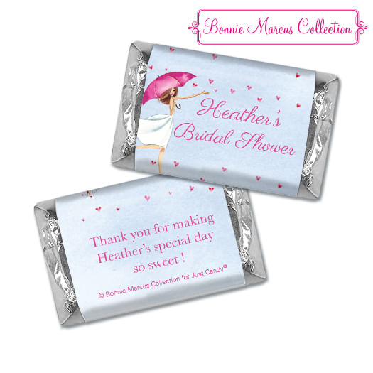 Personalized Bonnie Marcus Bridal Shower Bridal Love Reigns Hershey's Miniatures