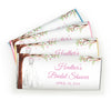 Personalized Bonnie Marcus Wonderful Wedding Dress Chocolate Bar Wrapper