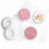 Personalized Bonnie Marcus Wedding Pink Botanical Wreath Life Savers Mints