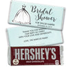 Personalized Bonnie Marcus Bridal Shower Elegance Hershey's Milk Chocolate Bar & Wrapper