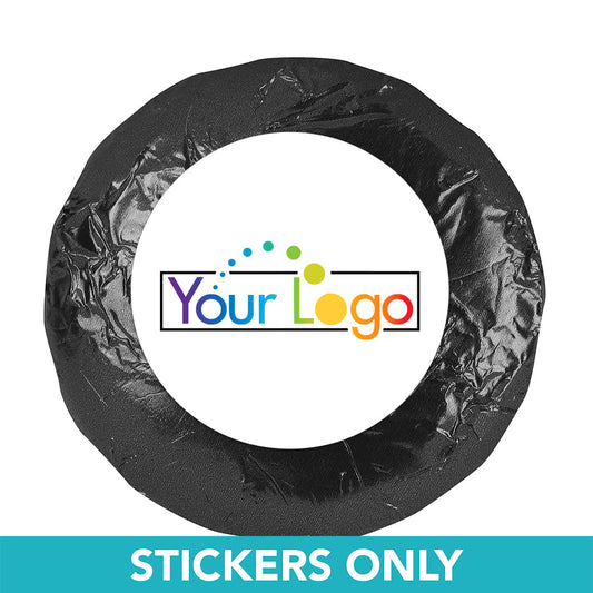 Business Promotional 1.25" Sticker Your Logo (48 Stickers)