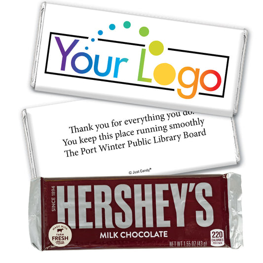 Personalized Business Promotional Add Your Logo Chocolate Bar & Wrapper