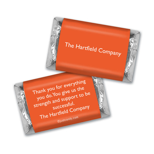 Personalized Business Promotional Business Card Hershey's Miniatures