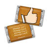 Personalized Business Promotional Thumbs Up Hershey's Miniature Wrappers Only