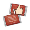 Personalized Business Promotional Thumbs Up Hershey's Miniature Wrappers Only