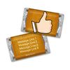 Personalized Business Promotional Thumbs Up Hershey's Miniatures