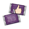 Personalized Business Promotional Thumbs Up Hershey's Miniatures