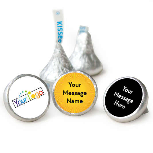 Personalized Hershey's Kisses Candy - Boost Business Favor Stickers Assembled Kisses