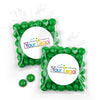 Personalized Business Add Your Logo Candy Bags with Just Candy Milk Chocolate Minis