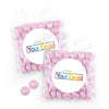 Personalized Business Add Your Logo Candy Bags with Just Candy Milk Chocolate Minis