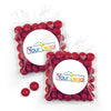 Personalized Business Add Your Logo Candy Bags with Just Candy Milk Chocolate Minis