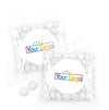 Personalized Business Add Your Logo Candy Bags with Just Candy Milk Chocolate Minis