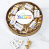 Personalized Add Your Logo Large Plastic Tin Hershey's Kisses and Miniatures