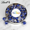 Personalized Add Your Logo Large Silver Lindt Gift Tin