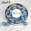 Personalized Add Your Logo Large Silver Lindt Gift Tin