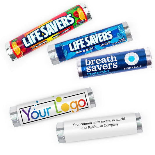 Personalized Business Add Your Logo Lifesavers Rolls (20 Rolls)