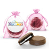 Custom Add Your Logo Chocolate Covered Oreo Organza Bag