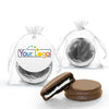 Custom Add Your Logo Chocolate Covered Oreo Organza Bag