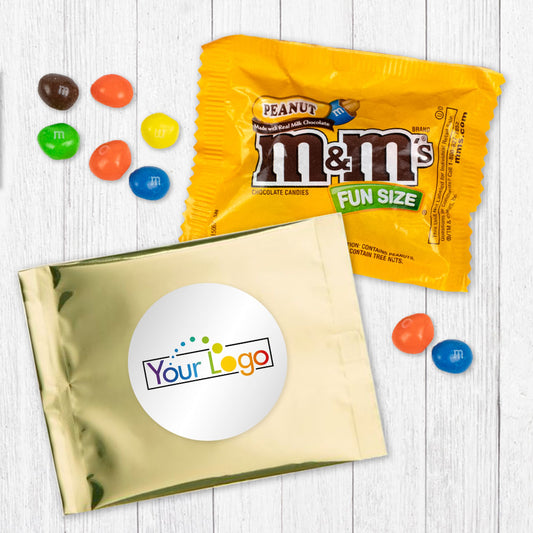 Custom Add Your Logo Peanut M&Ms