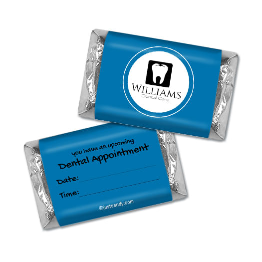 Personalized Add Your Logo Dental Appointment Hershey's Miniatures