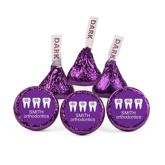 Personalized Orthodontics Braces Hershey's Kisses