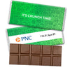 Personalized Business Promotional It's Crunch Time Belgian Chocolate Bar & Wrapper