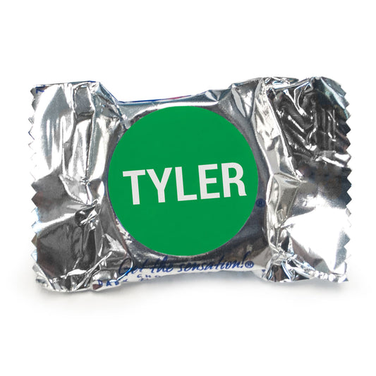 Bar & Bat Mitzvah Personalized York Peppermint Patties Block Name - pack of 70