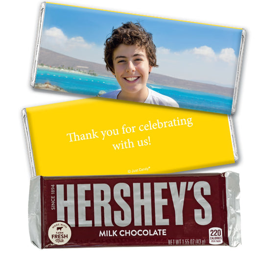 Personalized Bar Mitzvah Hershey's Hershey's Milk Chocolate Bar & Wrapper