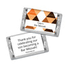 Bar Mitzvah Personalized Hershey's Miniatures Wrappers Triangle Pattern