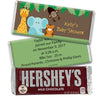 Baby Shower Personalized Hershey's Milk Chocolate Bar Jungle Safari Animals