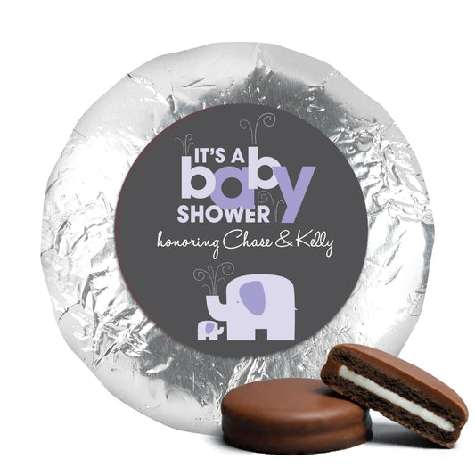 Baby Shower Chocolate Covered Oreos Elephant