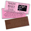 Baby Shower Personalized Embossed Chocolate Bar Stripes Sonogram Photo