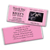 Baby Shower Personalized Chocolate Bar Wrappers Stripes Sonogram Photo