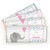 Baby Shower Personalized Chocolate Bar Wrappers Chevron Dots Elephant