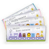 Baby Shower Personalized Chocolate Bar Wrappers Safari Animal Train