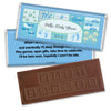 Baby Shower Personalized Embossed Chocolate Bar Quilt