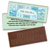 Baby Shower Personalized Embossed Chocolate Bar Quilt